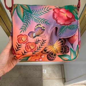 Butterfly crossbody